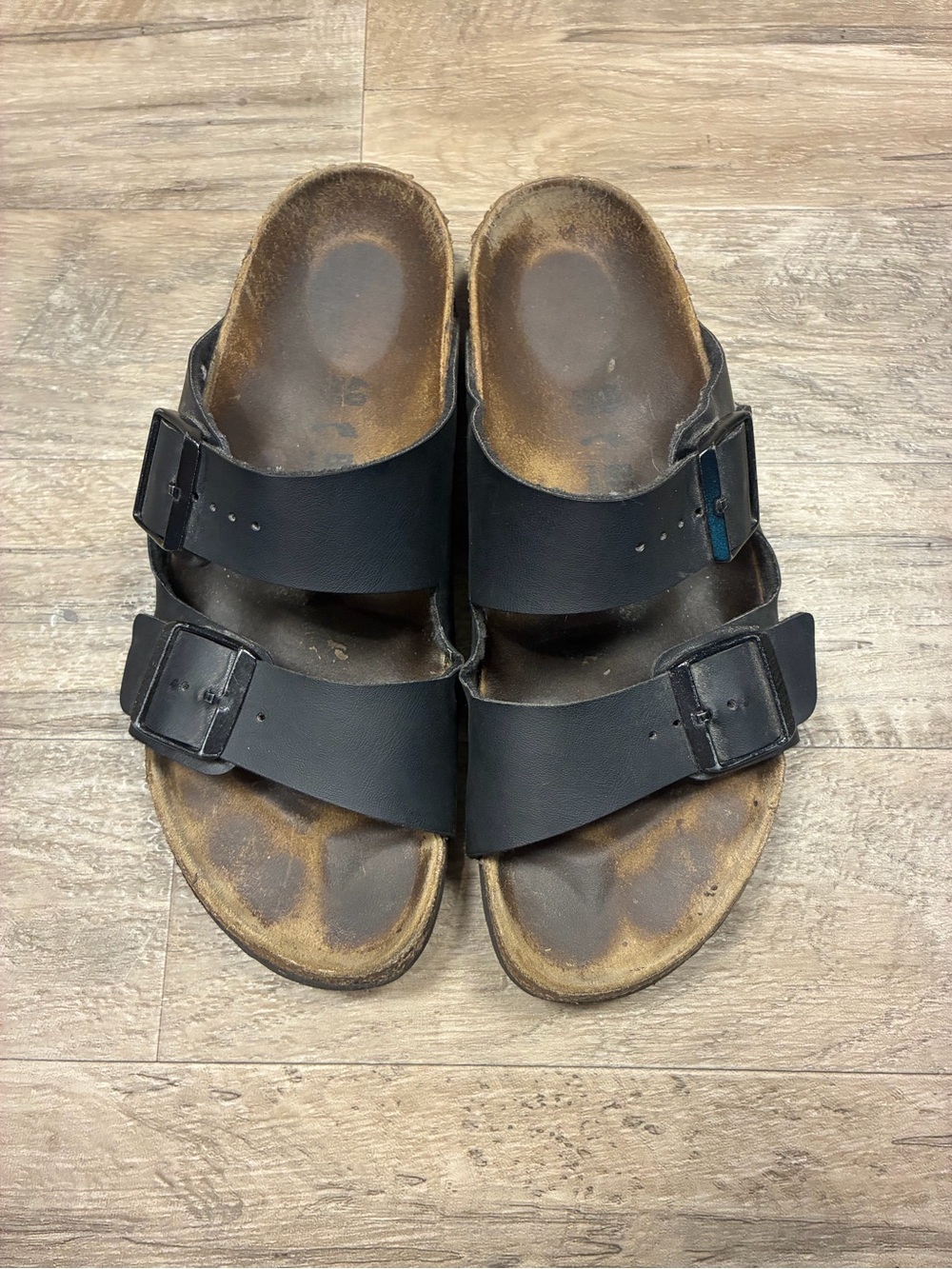 Birkenstock Leather Arizona Double Buckle Sandals
